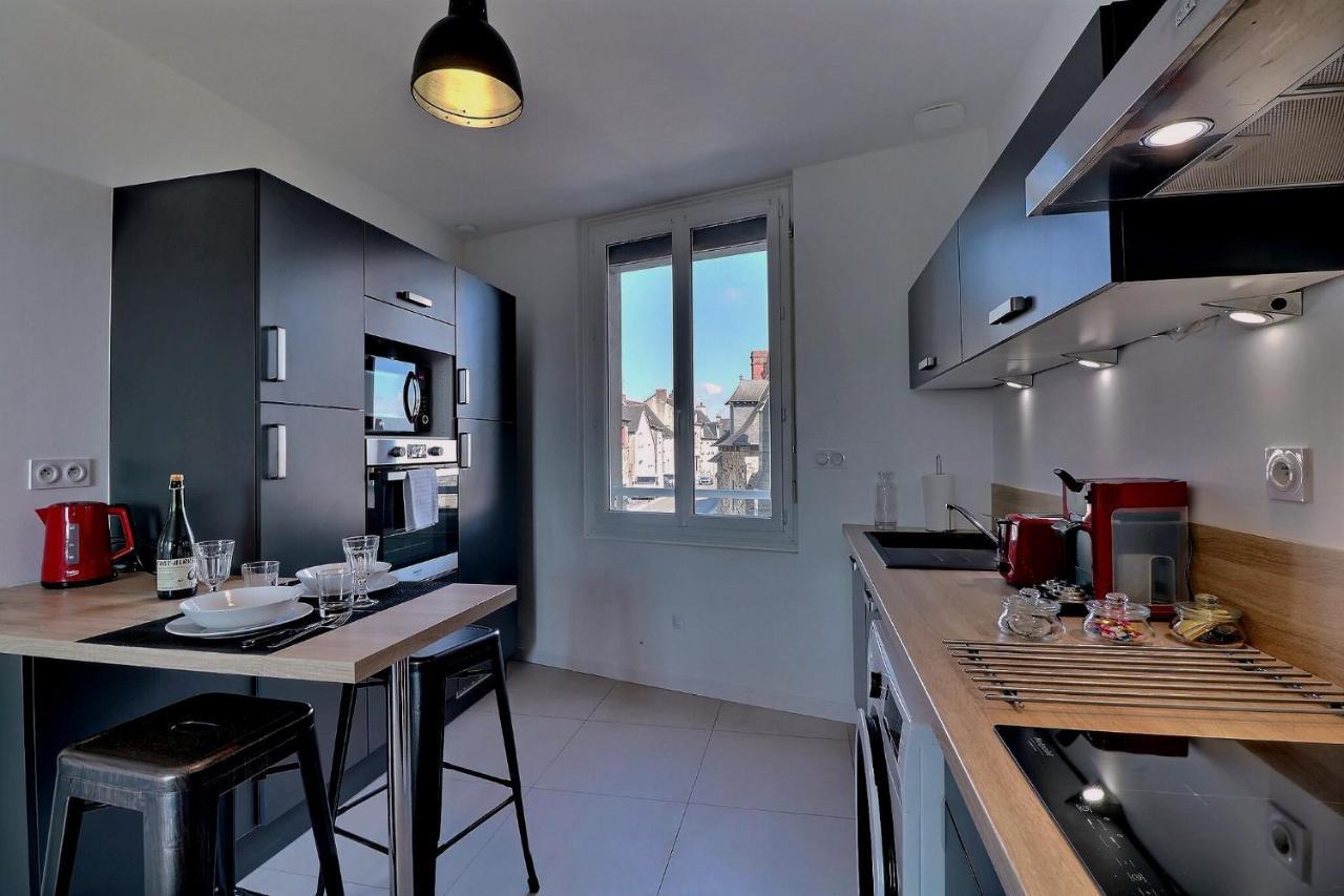 Appartement Logisy En Centre-Ville De Vitre I Logisy L'Indu Vitré Zewnętrze zdjęcie